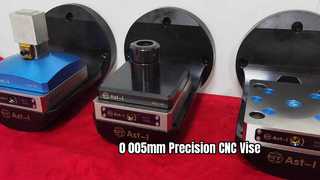 Precyzyjne imadło CNC AST o dokładności 0,005 mm do obróbki
