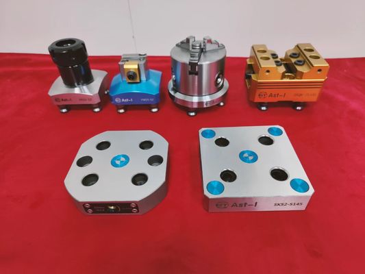 Ręczne imadło frezarskie 3/5 osiowe Szczęki aluminiowe Maksymalny moment obrotowy 75 Nm