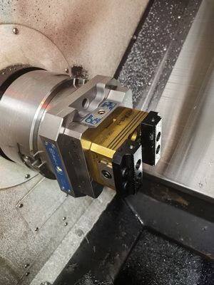 Acc 96 Pull Stud 5th Axis Self Centering Vise with Repeat Accuracy Within 0.005mm and High Precision Machining