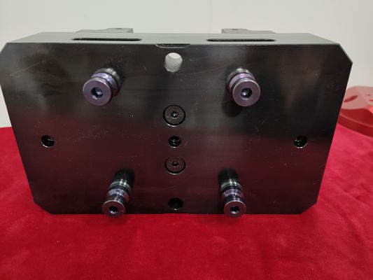 Clamping Precision Axis Fixtures 128mm Alloy Steel Material 125128