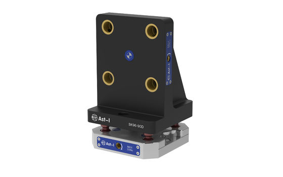 0,005 mm Punkt zerowy maszyny Twarda stal Siła blokowania 22 KN Aluminium