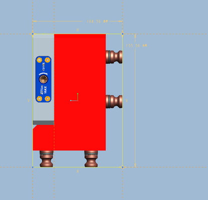 Precyzyjna ręczna zaciska zerowa Aluminium 96 Pull Stud Acc
